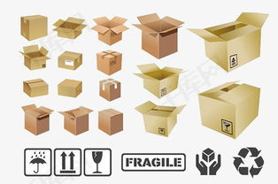 免費高清紙箱素材圖片 裝飾圖案PSD下載推薦